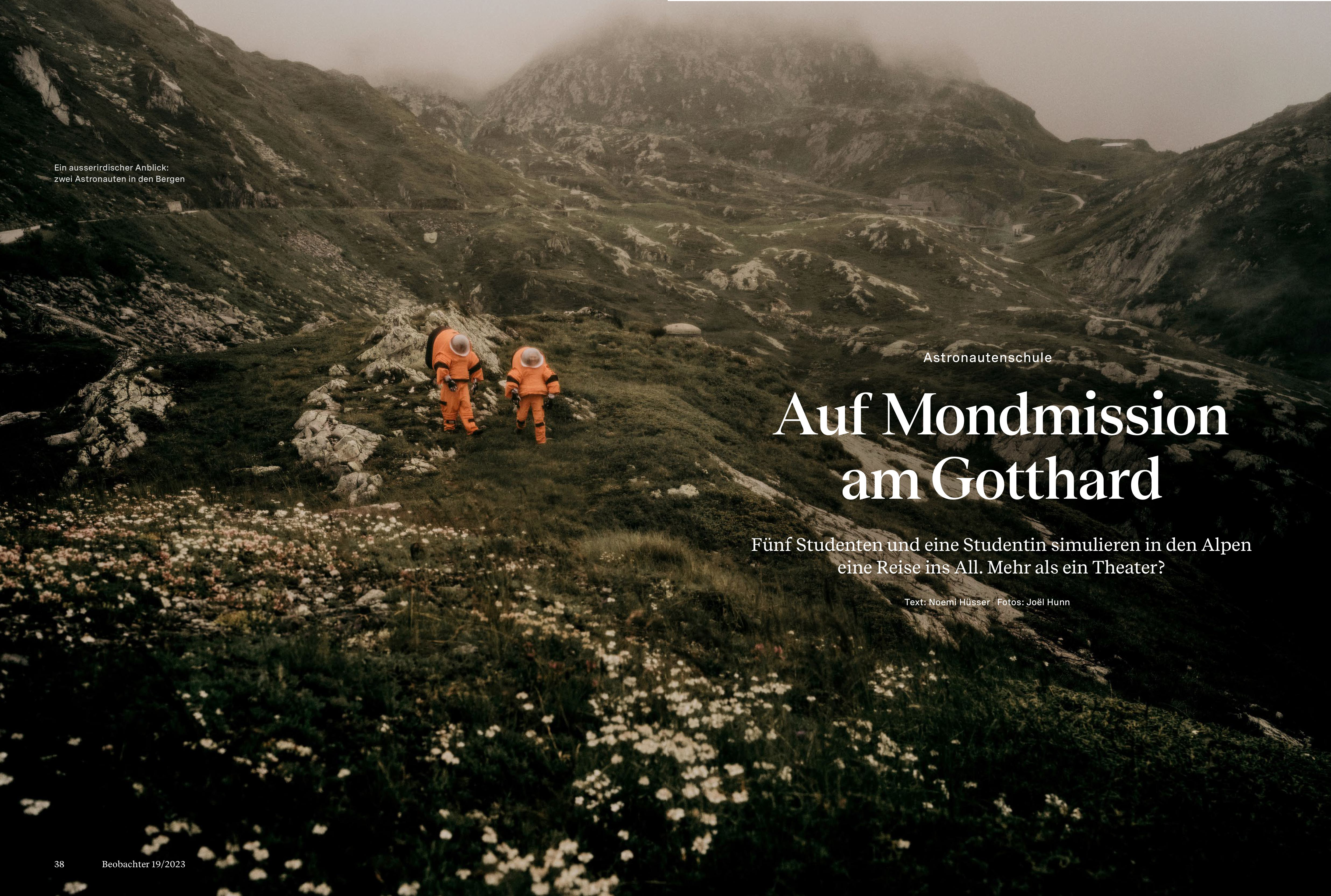 Reportage: Auf Mondmission am Gotthard