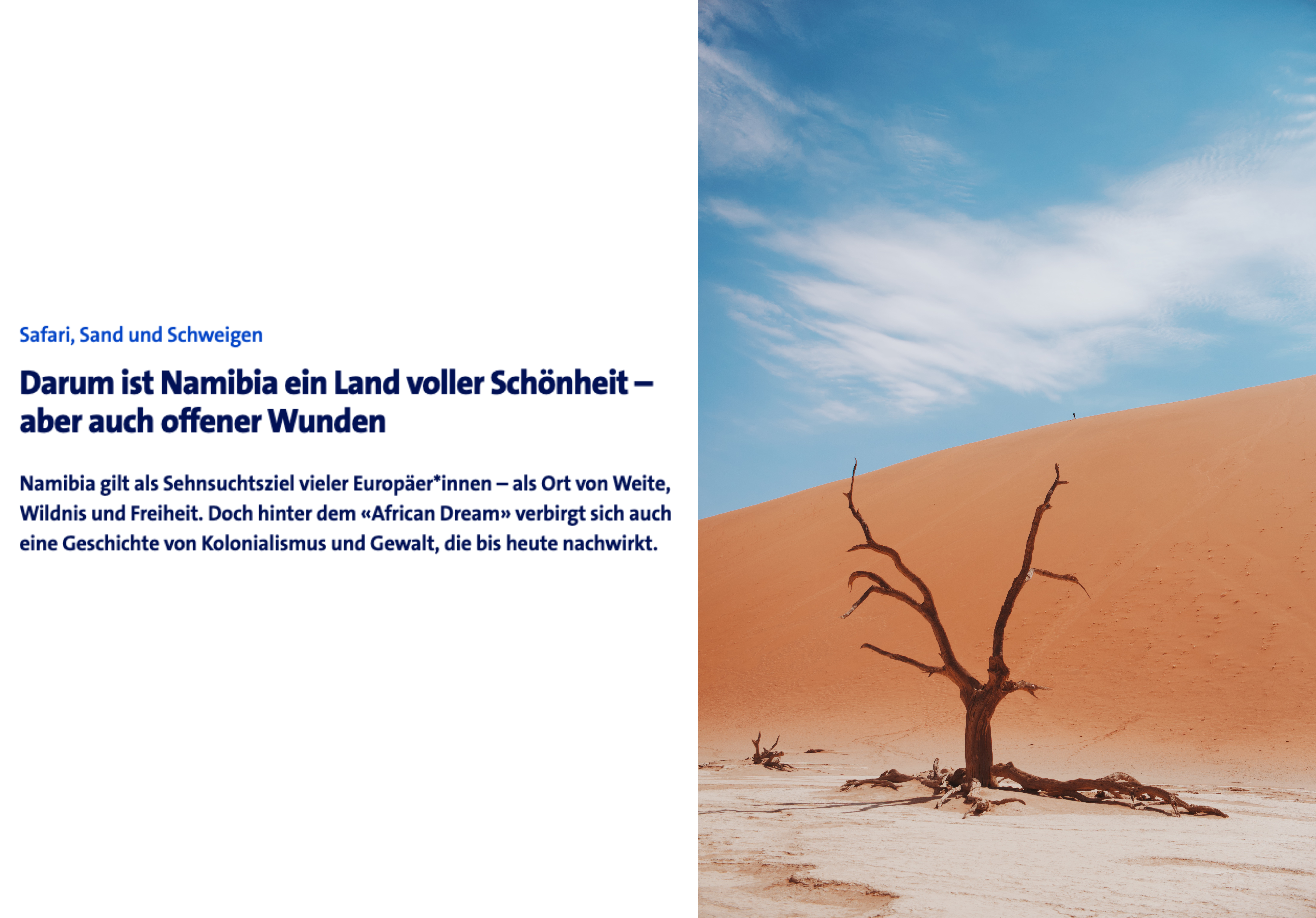 Reisebericht Namibia