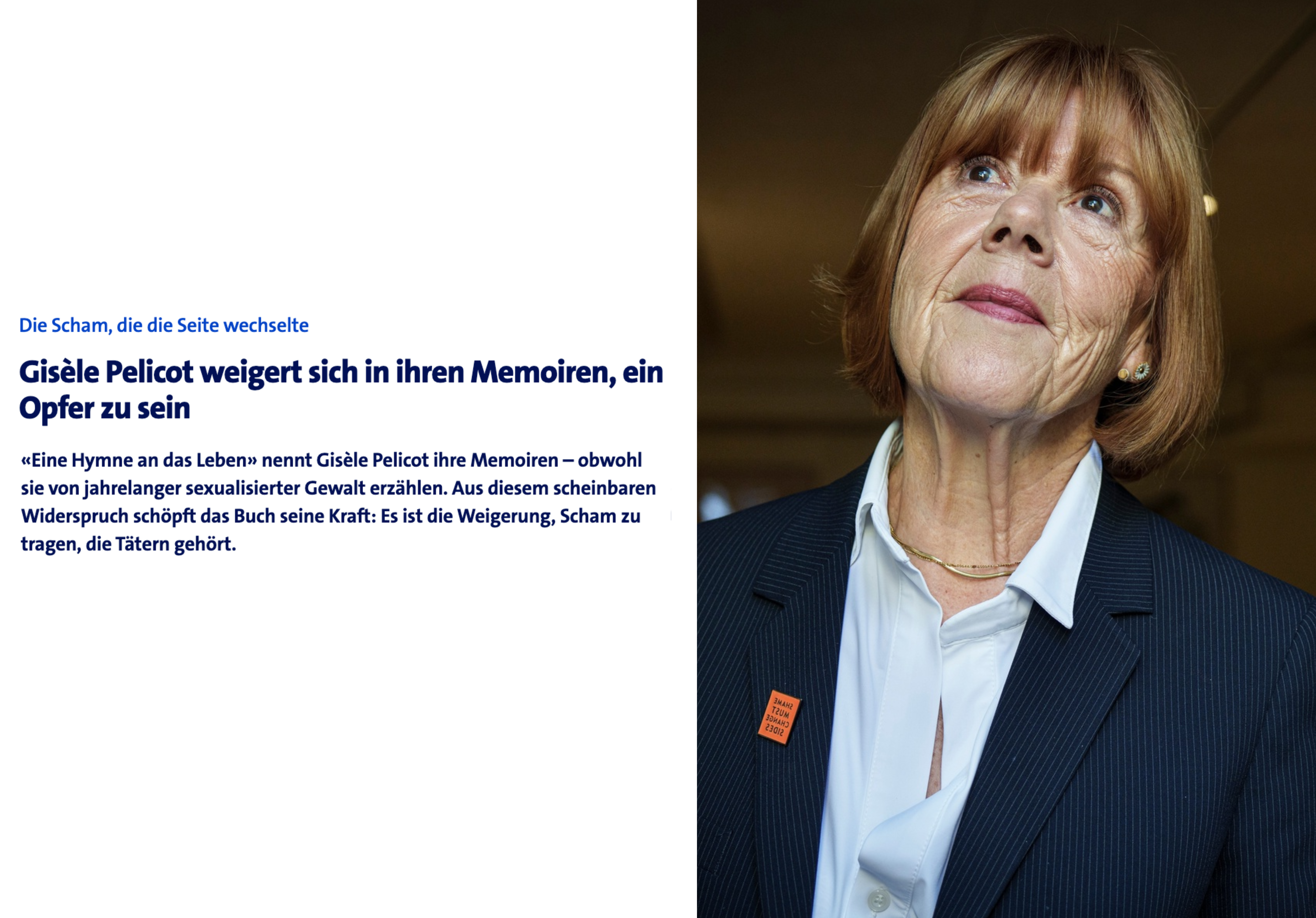 Review: Memoiren Gisèle Pelicot
